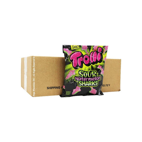 .Trolli Sour Watermelon Shark 12 – 4.25 OZ Peg Bags - SBCDISTRO