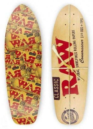 Raw Skateboard with Sticker | SBCDISTRO