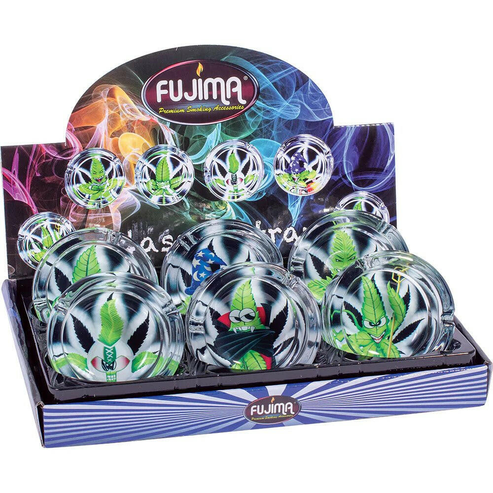 Round Glass Ashtray | 3.5