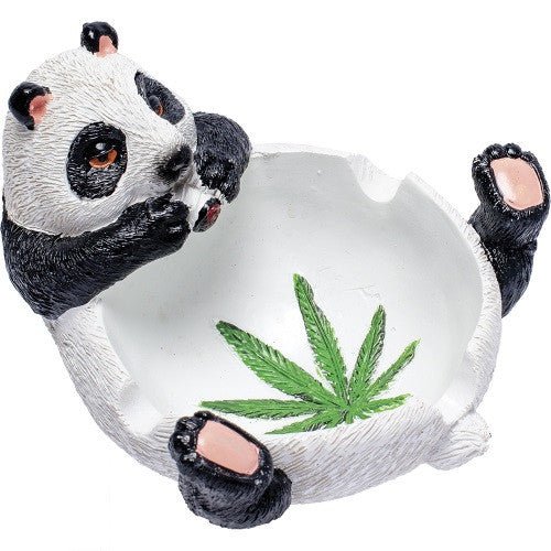 5" Stoned Panda Polystone Ashtray - SBCDISTRO