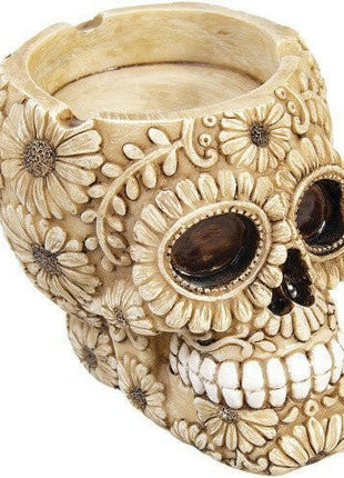 Skull Polystone Ashtray | Big Skull Ashtray | SBCDISTRO