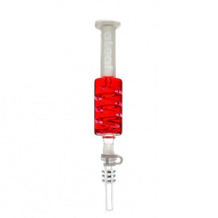 Aleaf Glass Nectar Collector With Glycerin 14mm Assorted Color - SBCDISTRO