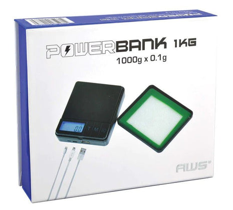 Aws Power Bank 100g X 0.01g Pocket Scale With Usb Device Charger - SBCDISTRO
