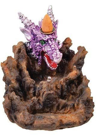 Dragon Backflow Cone Burner With Led - SBCDISTRO
