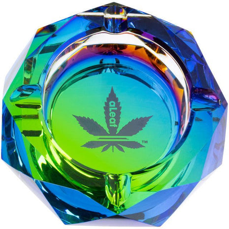Glass Aleaf Ashtray - SBCDISTRO