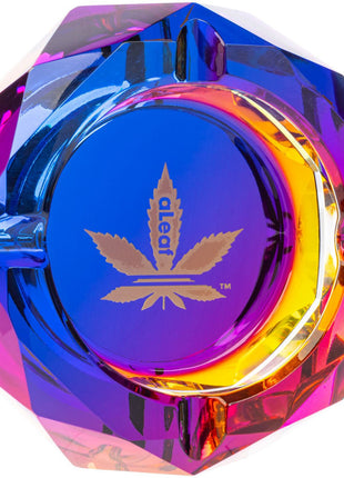 Glass Aleaf Ashtray - SBCDISTRO
