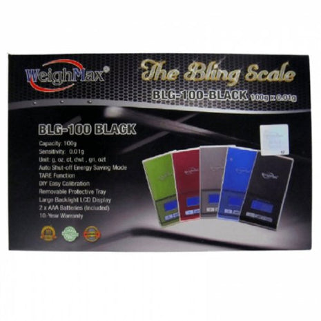 Goldweighmax Blg 100 - Black 100 X 0.01 G - SBCDISTRO