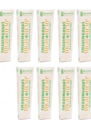High Hemp Maui Mango Paper Cones 32ct/display - SBCDISTRO