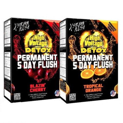 High Voltage - Detox - Permanent 5 Day Flush - 32 Oz (16 Oz X 2) - SBCDISTRO