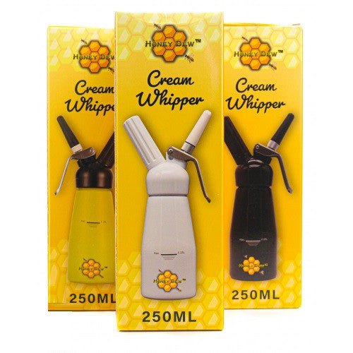 Honey Dew 250 Ml Cream Whipper Assorted - Food Purpose Only - SBCDISTRO