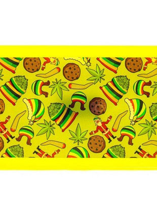Jouge Led 7 Changable Colors Rolling Tray - Yellow - SBCDISTRO