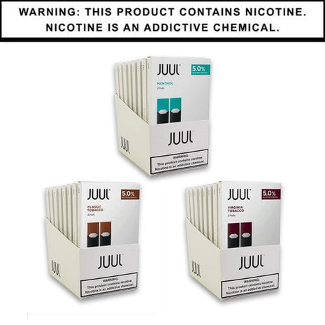 Juul 5% Salt Nicotine 0.7ml Pre-filled Cartridge 4ct/pk - SBCDISTRO