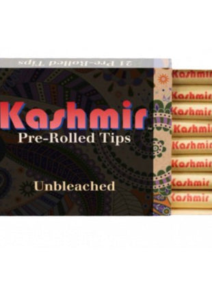 Kashmir Pre Rolled Tip Unbleached 20ct - SBCDISTRO
