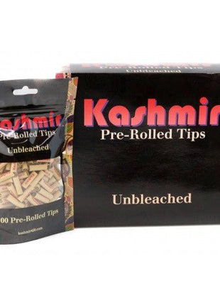 Kashmir Prerolled Unbleached Tips 10 Bag - 100ct - SBCDISTRO