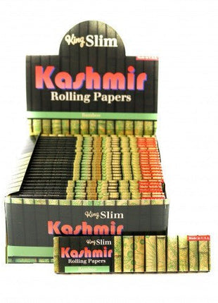 Kashmir Rolling Bamboo King Size Slim 32 Leaves - 50ct - SBCDISTRO