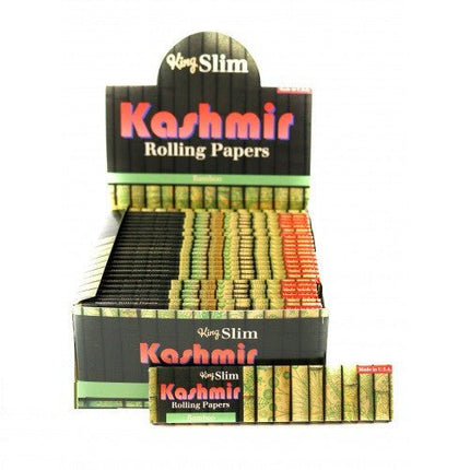 Kashmir Rolling Bamboo King Size Slim 32 Leaves - 50ct - SBCDISTRO