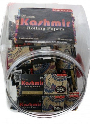 Kashmir Rolling Natural Paper 1 1/2 Jar 100ct - SBCDISTRO