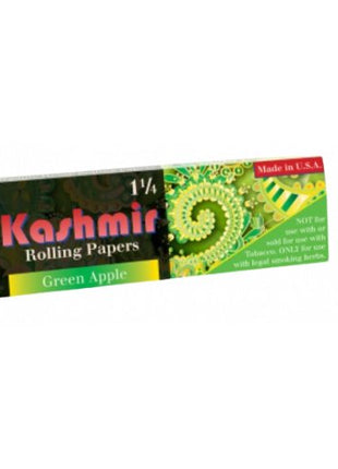 Kashmir Rolling Organic Hemp 1 1/4 Green Apple 32 Leaves - 50ct - SBCDISTRO