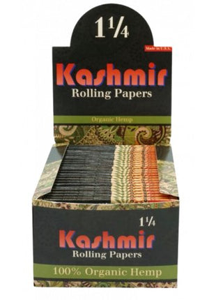Kashmir Rolling Paper 1 1/4 Organic Hemp 32 Leave 50ct - SBCDISTRO