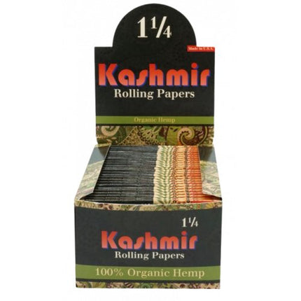Kashmir Rolling Paper 1 1/4 Organic Hemp 32 Leave 50ct - SBCDISTRO