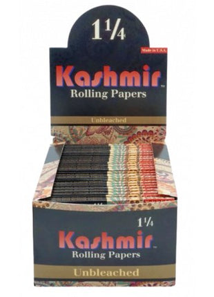 Kashmir Rolling Paper 1 1/4 Unbleached 32 Leave 50ct - SBCDISTRO