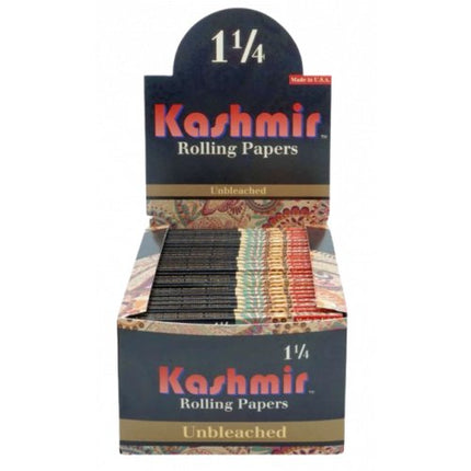 Kashmir Rolling Paper 1 1/4 Unbleached 32 Leave 50ct - SBCDISTRO