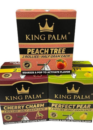 King Palm 2 Rollies Cone 2pk - 20ct - SBCDISTRO
