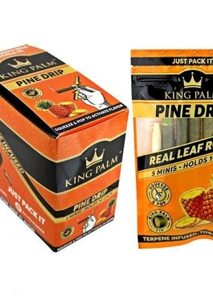 King Palm Cone 5 Minis 15 Pouches/box- Pine Drip - SBCDISTRO