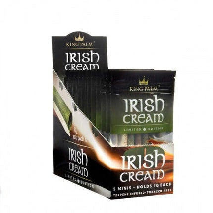 King Palm Cones Mini Size Irish Cream 15ct - SBCDISTRO