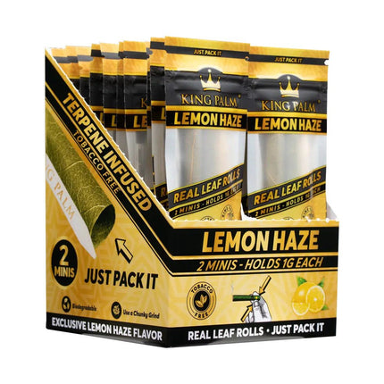 King Palm Cones Mini Size Lemon Haze 20ct - SBCDISTRO