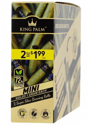 King Palm Mini Size 2pk 20ct - SBCDISTRO
