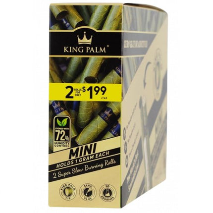 King Palm Mini Size 2pk 20ct - SBCDISTRO