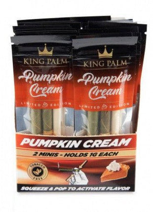 King Palm Mini Size - Pumpkin Cream - 20ct - SBCDISTRO