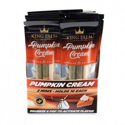 King Palm Mini Size - Pumpkin Cream - 20ct - SBCDISTRO