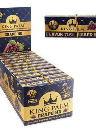 King Palm Paper With Flavored Tip 1 1/4 - 24pk - SBCDISTRO