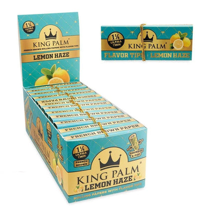 King Palm Paper With Flavored Tip 1 1/4 - 24pk - SBCDISTRO