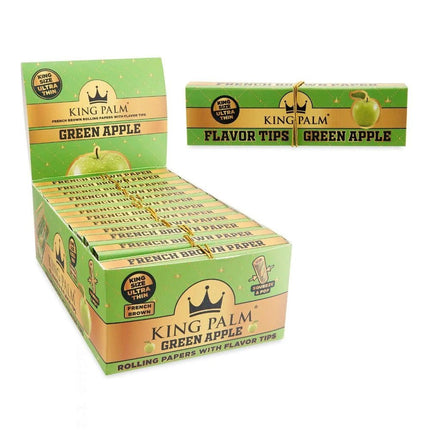 King Palm Paper With Flavored Tip King Size - 32pk - 24ct - SBCDISTRO