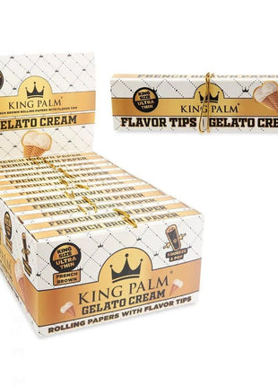 King Palm Paper With Flavored Tip King Size - 32pk - 24ct - SBCDISTRO