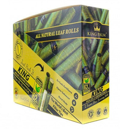 King Palm Wraps - King Size - 20ct/box - SBCDISTRO