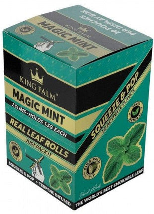 King Palm Wraps - Slim Size -magic Mint - 20ct - SBCDISTRO