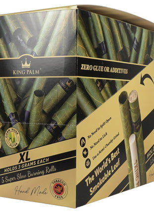 King Palm Wraps Xl Size W/ Bovedo 15ct - SBCDISTRO