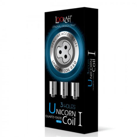 Lookah Unicorn Quartz Coil I 3 Holes -3ct/pk - SBCDISTRO