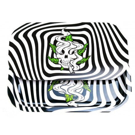Mini Magnetic Rolling Tray - Assorted Designs - SBCDISTRO