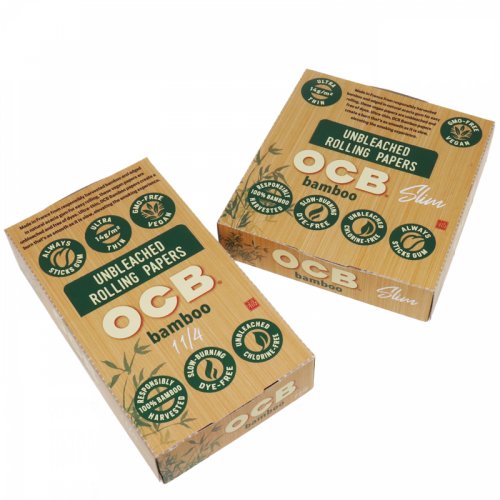 OCB BAMBOO ROLLING PAPERS 24 BOOKLETS - SBCDISTRO