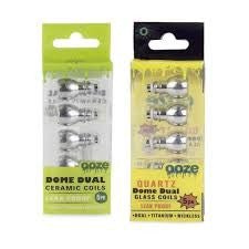 Ooze Dome Dual Coils 5ct/pk - SBCDISTRO