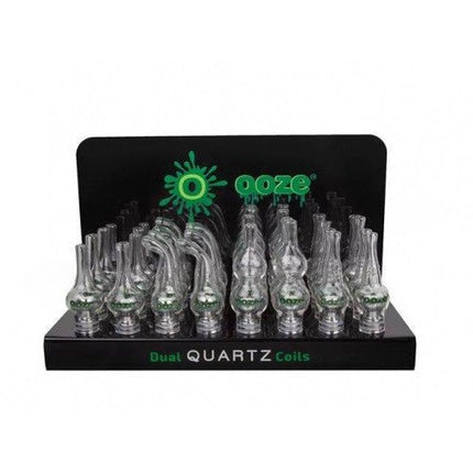 Ooze Glass Globe 32ct Display With Quartz Coils - SBCDISTRO