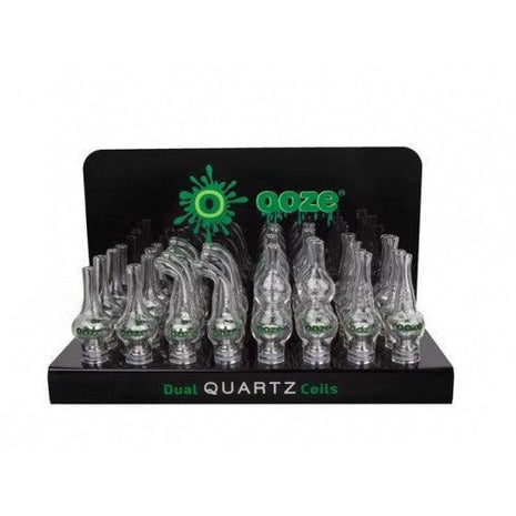 Ooze Glass Globe 32ct Display With Quartz Coils - SBCDISTRO
