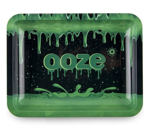 Ooze Medium Metal Rolling Tray - SBCDISTRO