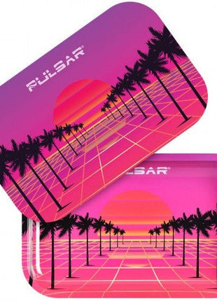 Pulsar Magnetic Rolling Tray Lid 11"X7" - Sunset - SBCDISTRO