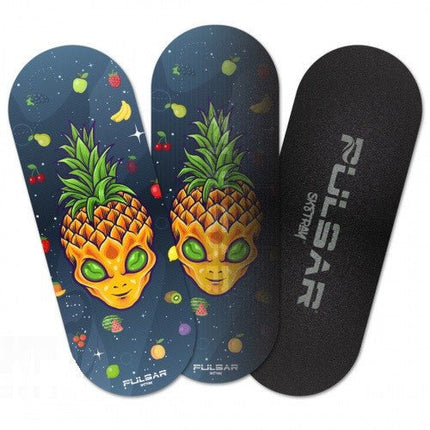 Pulsar Sk8tray Rolling Tray With 3d Lid - Pinealien 7.25"X19.75 - SBCDISTRO